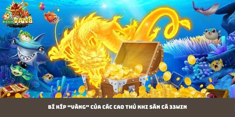 Bí kíp “vàng” của các cao thủ khi săn Cá 33WIN Bí kíp “vàng” của các cao thủ khi săn Cá 33WIN